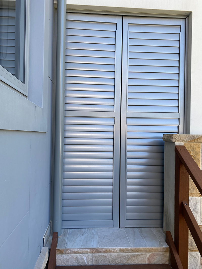 external aluminium shutters